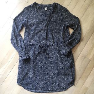 GAP Paisley Print Shirt Dress Size XS